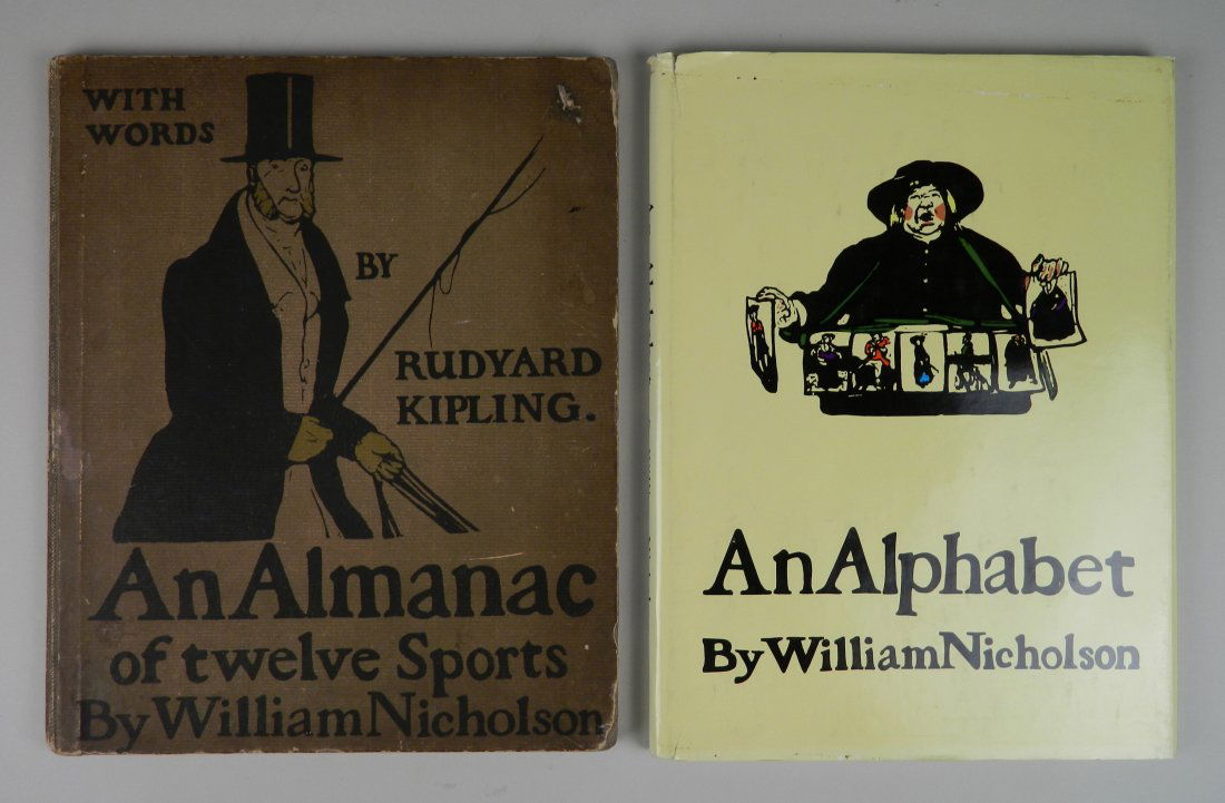 William Nicholson- Almanac of 12 Sports (1 of 7)