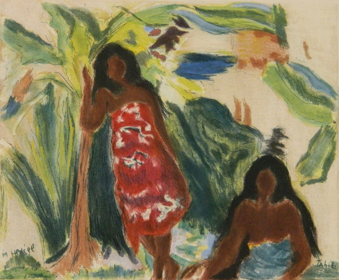 Maurice Henzel etching (1 of 4)