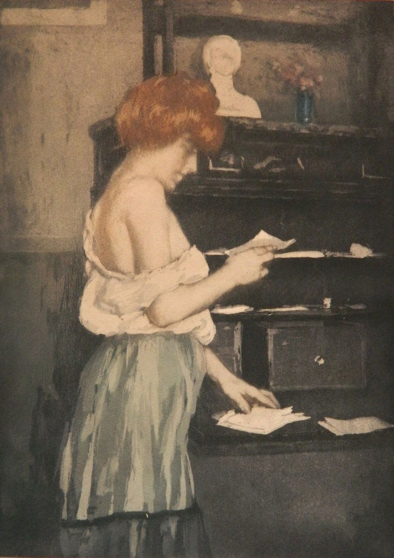 Manuel Robbe aquatint (1 of 4)