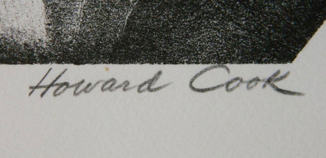 Howard Cook lithograph (1 of 2)