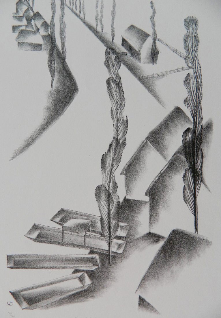 Richard Day lithograph (1 of 6)