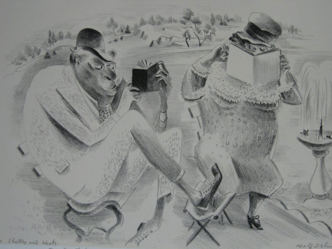 Adolf Dehn lithograph (1 of 4)