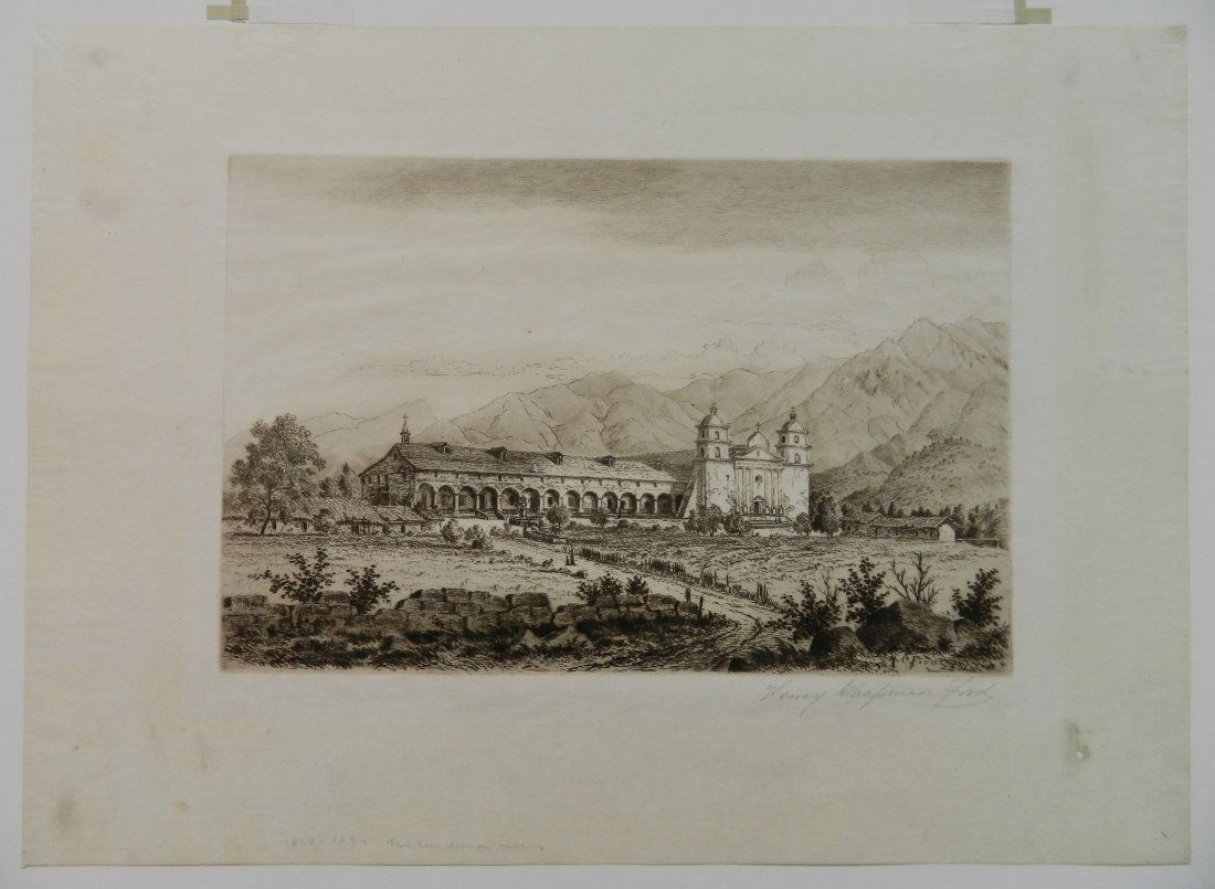 Henry Chapman Ford etching (1 of 5)