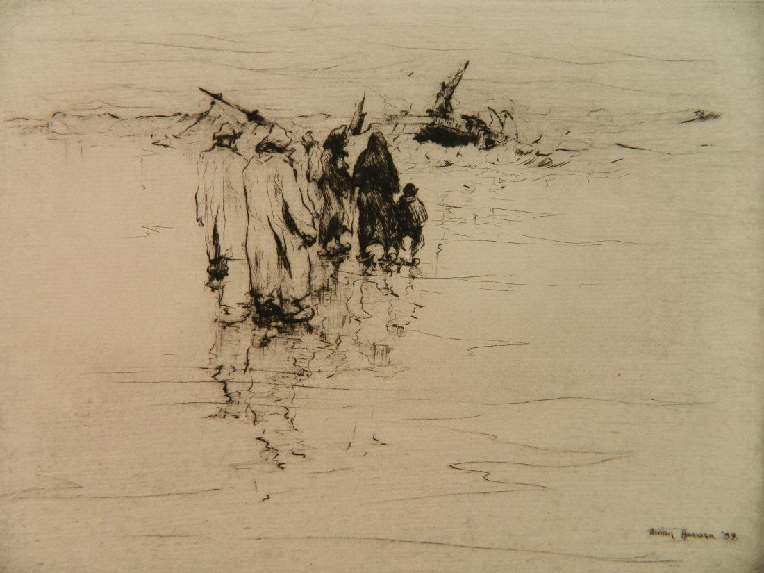 Armin Hansen drypoint (1 of 4)
