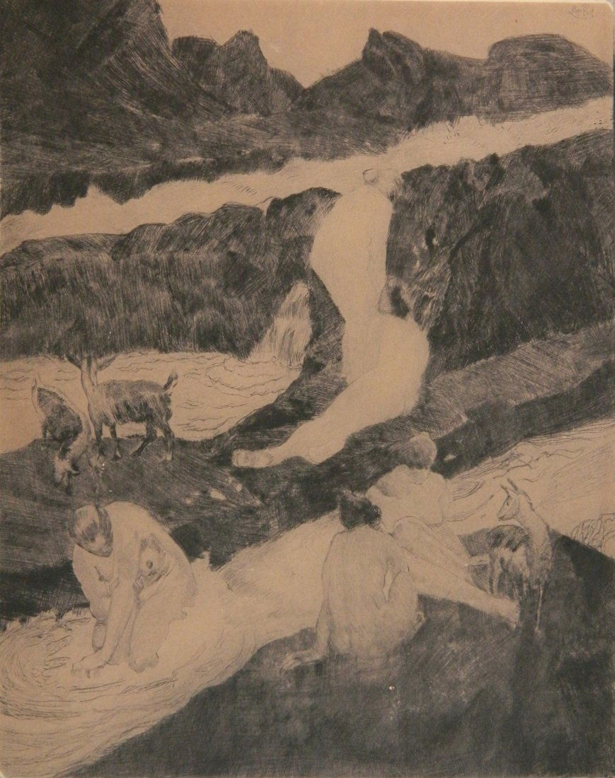 George 'Pop' Hart etching (1 of 4)