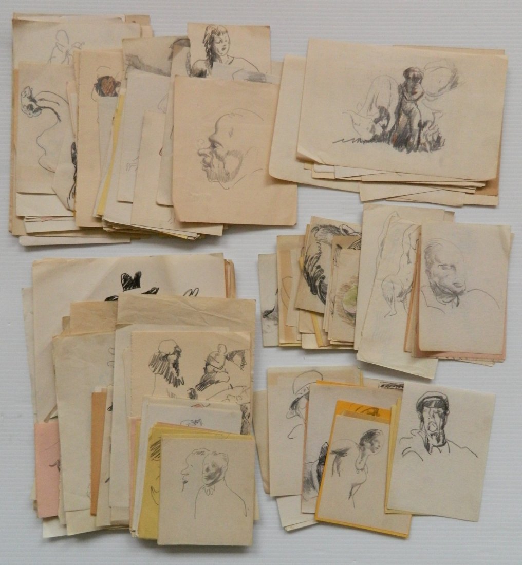 Henry G. Keller sketches (1 of 7)