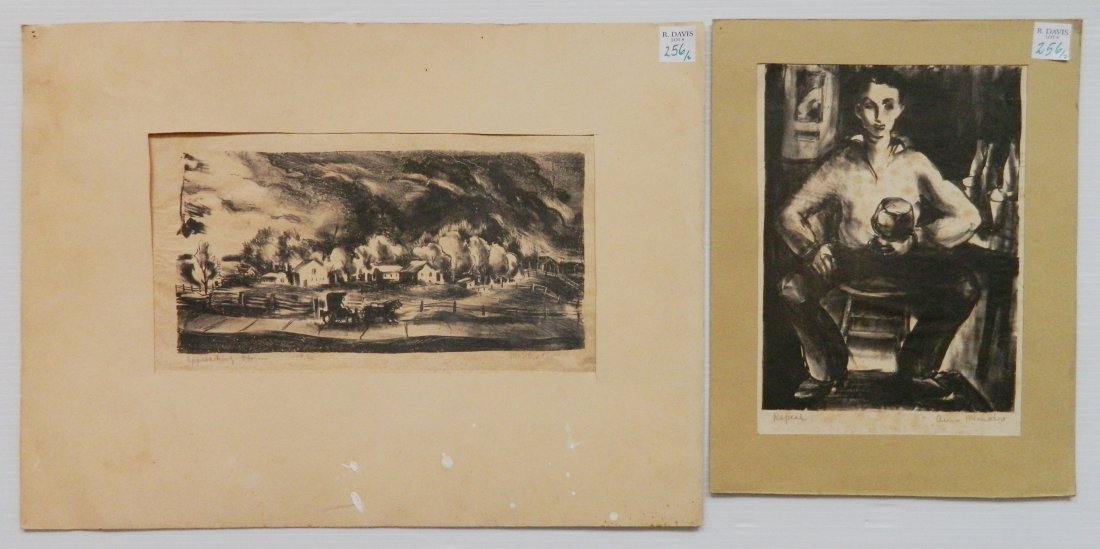 Ann Michalov 2 lithographs (1 of 9)
