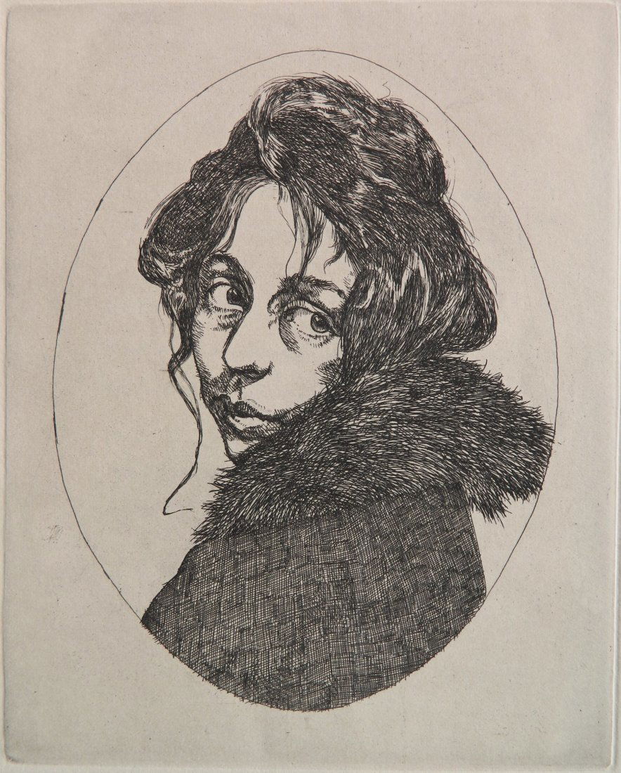 Sigmund Abeles etching (1 of 4)