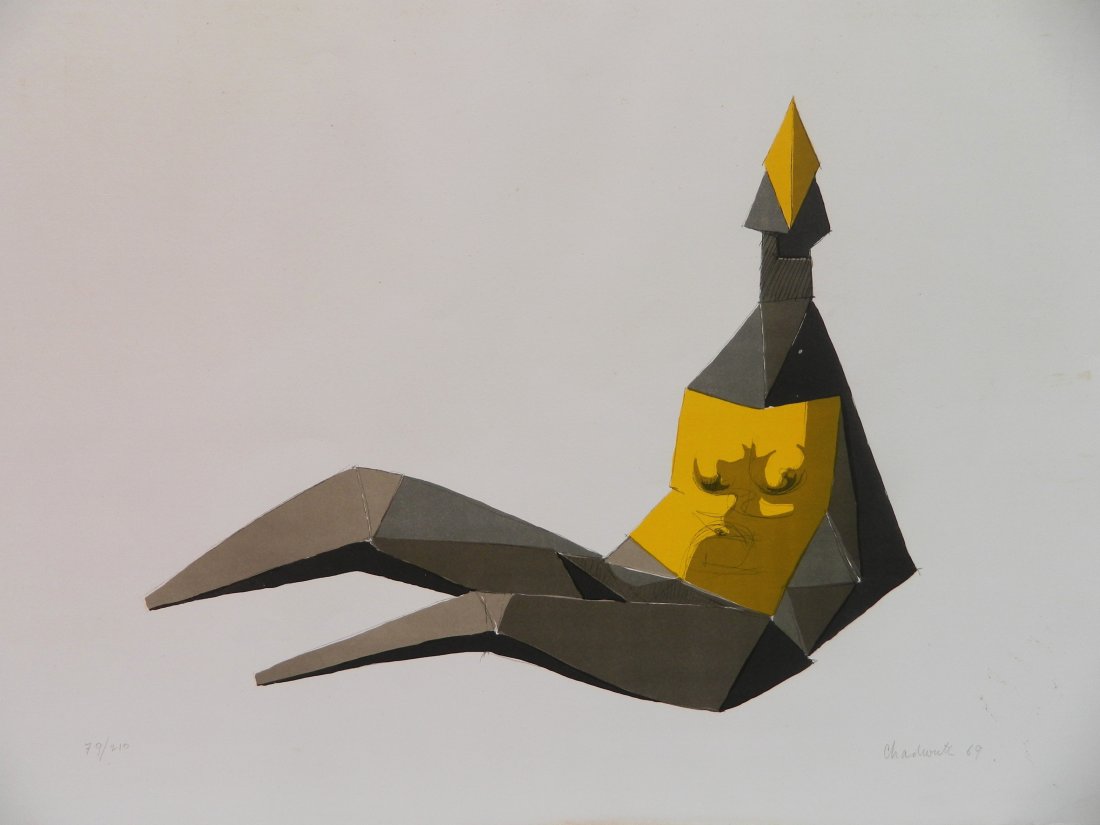 Lynn Chadwick lithograph (1 of 4)