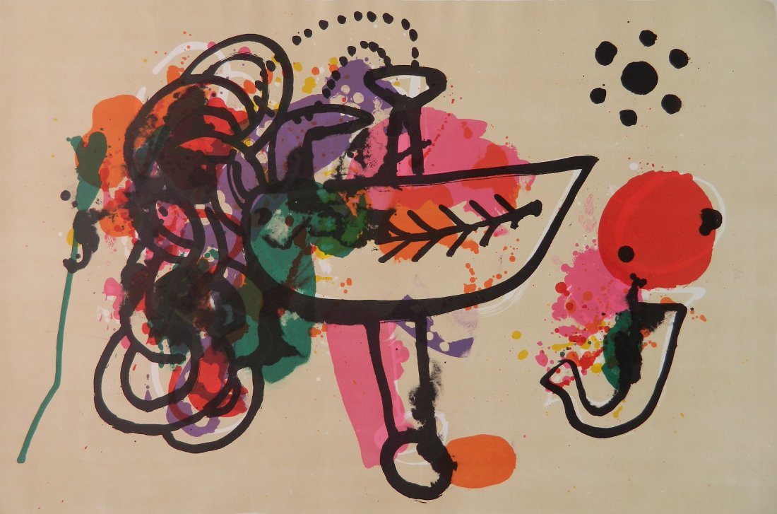 Alan Davie lithograph (1 of 4)