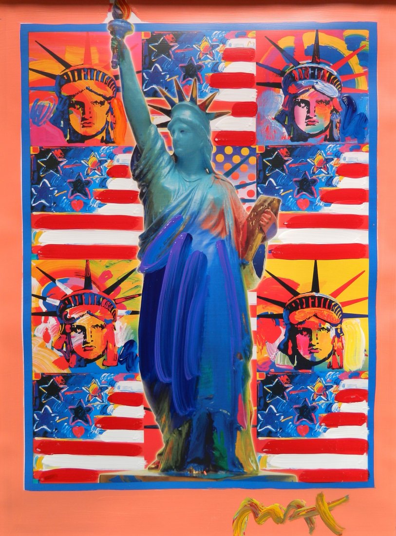 Peter Max mixed media (1 of 3)
