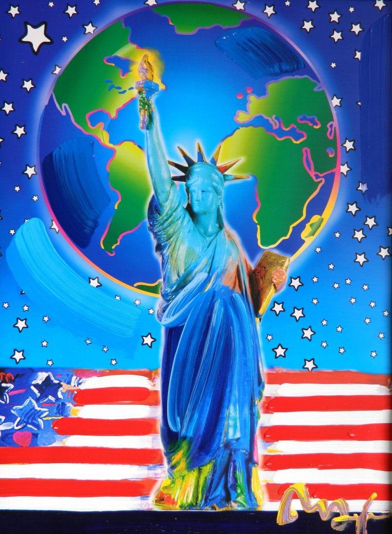 Peter Max mixed media (1 of 3)