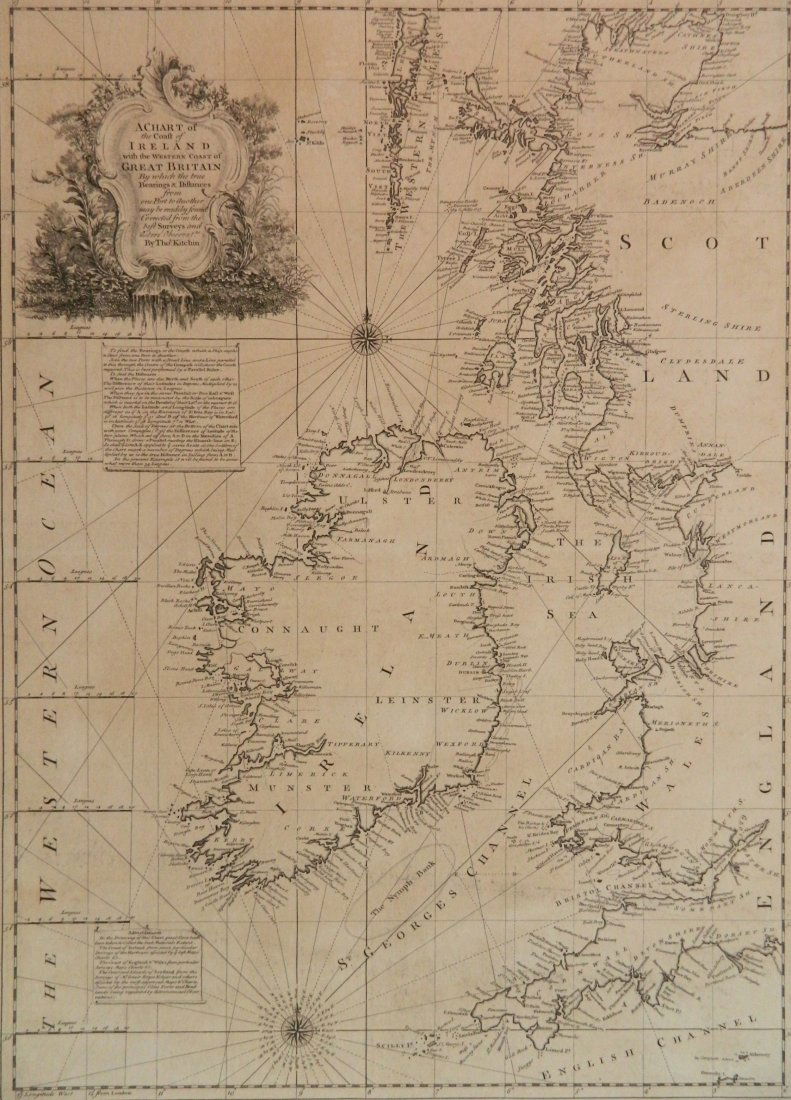 Thomas Kitchin engraved map (1 of 3)