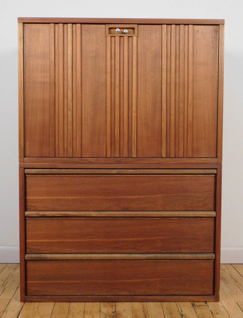 Mid Century Modern two-part cabinet (1 of 6)