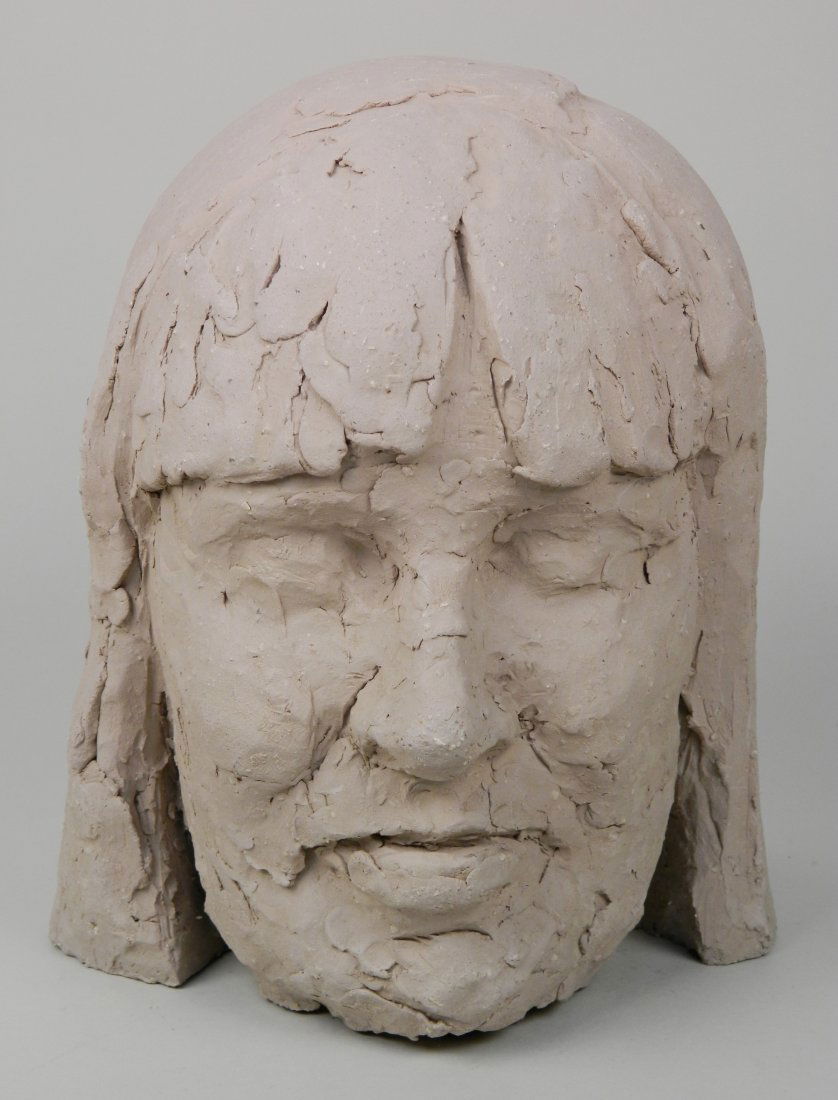 Claude Conover ceramic bust (1 of 7)