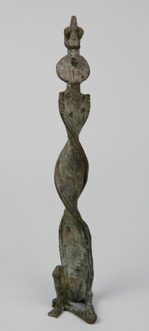 Bronze figure with Spiral Body, Dogon, Mali (1 of 7)