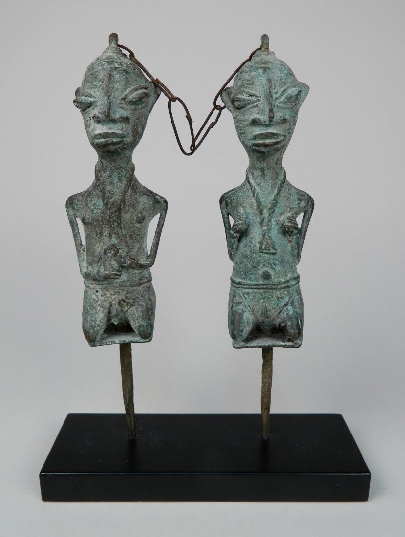 Part of African bronze figures (1 of 6)
