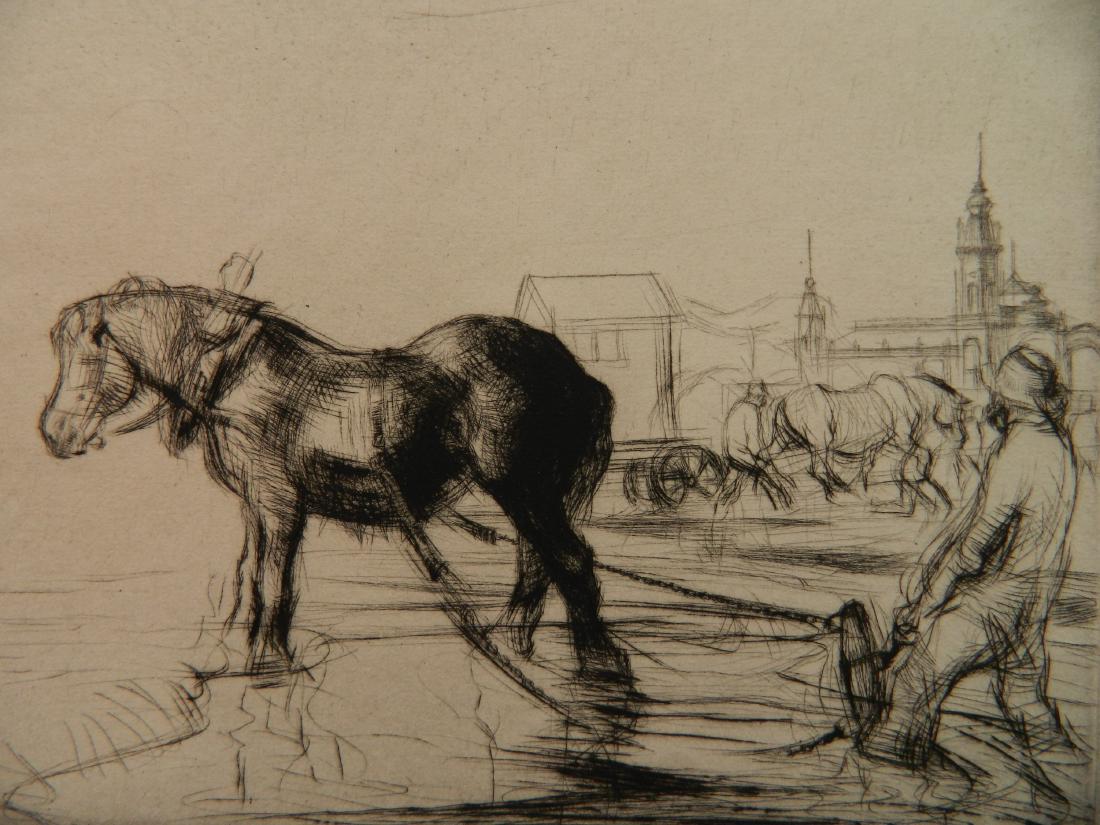 Edmund Blampied etching (1 of 4)