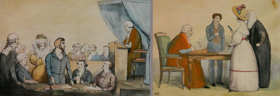 after John Doyle 2 lithographs (1 of 6)