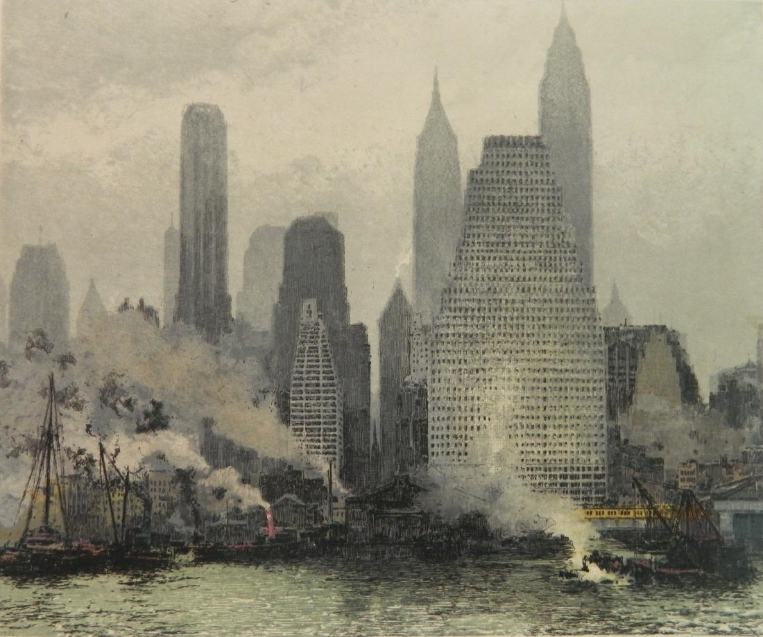 Luigi Kasimir etching (1 of 4)