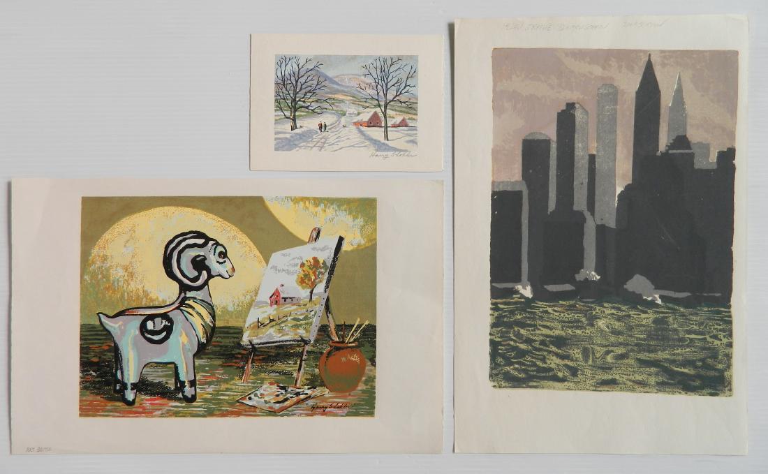 H. Blumenschein; H. Shokler - 3 prints (1 of 6)