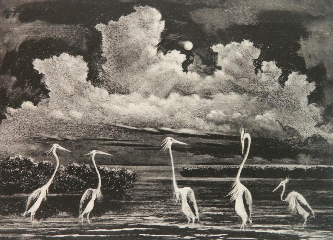 Adolf Dehn lithograph (1 of 4)