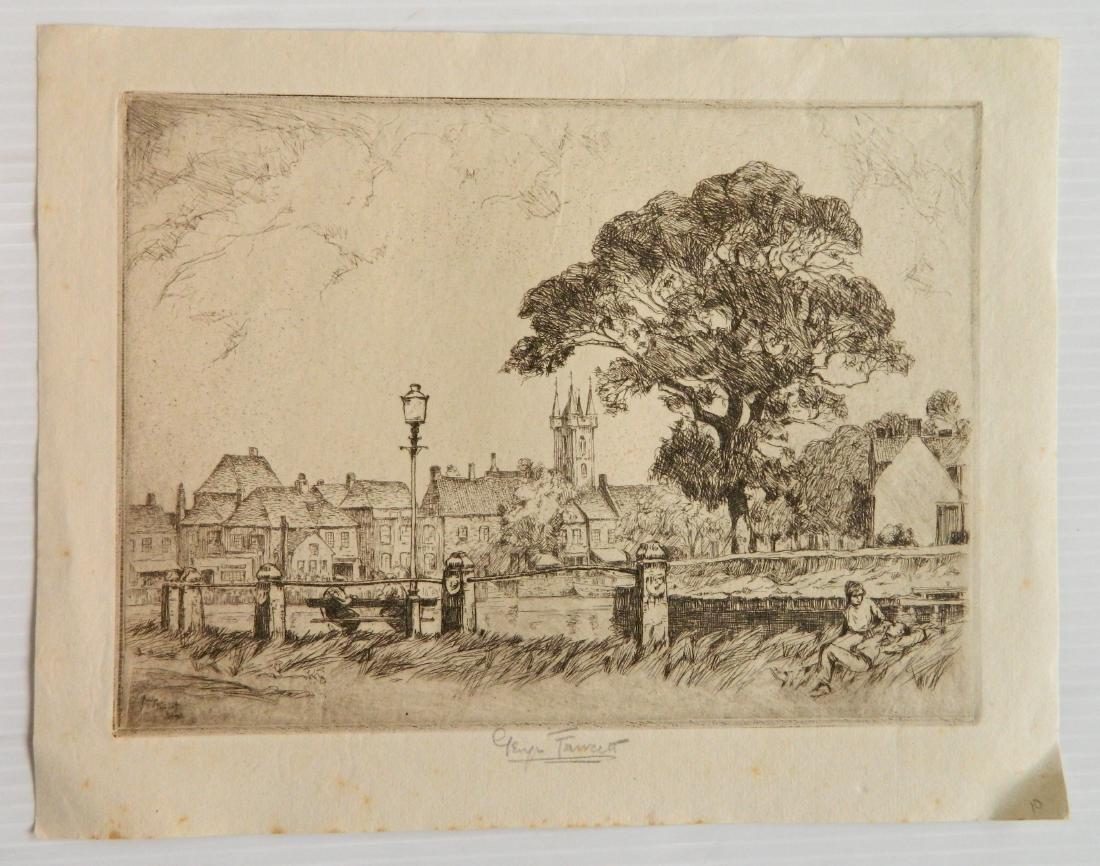 George Fawcett  etchings (1 of 10)