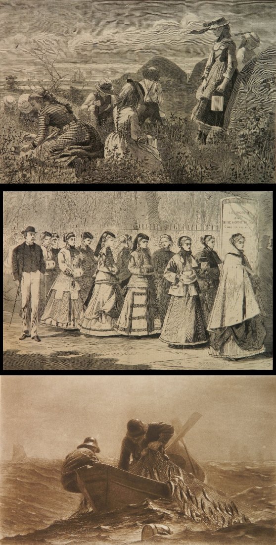 Winslow Homer 2 wood engravings (1 of 7)