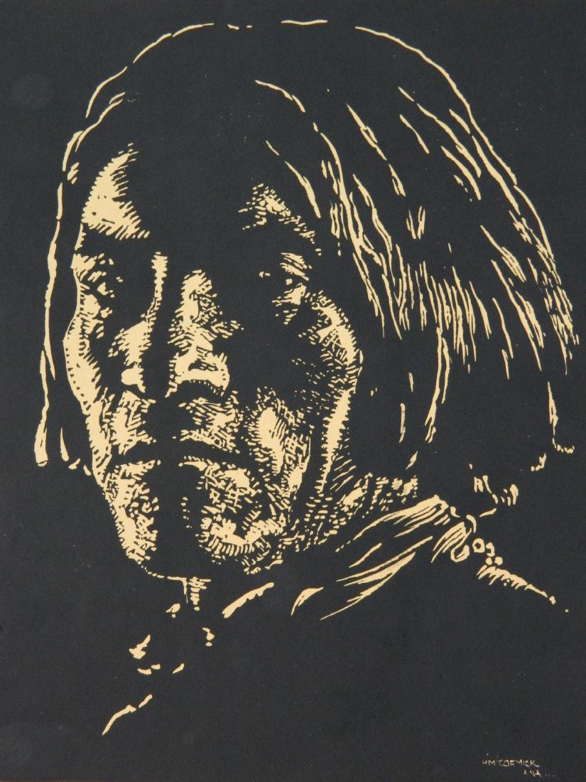 Howard McCormick wood engraving (1 of 5)