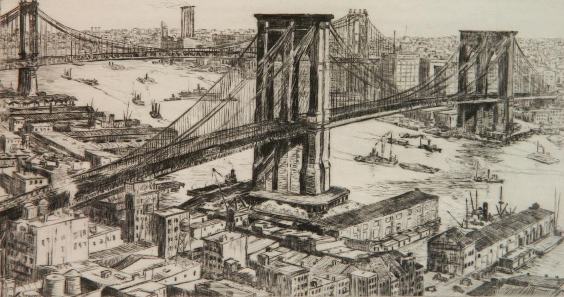 William Mc Nulty etching (1 of 4)