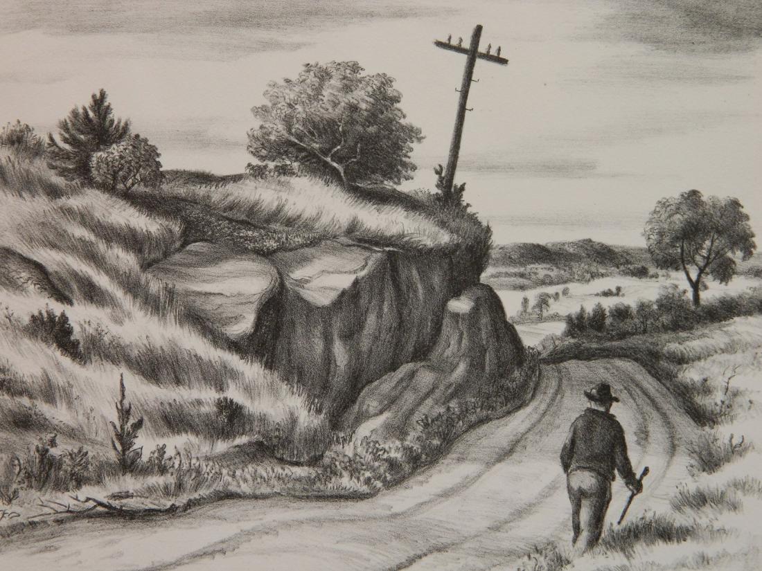 Dudley Morris lithograph (1 of 6)