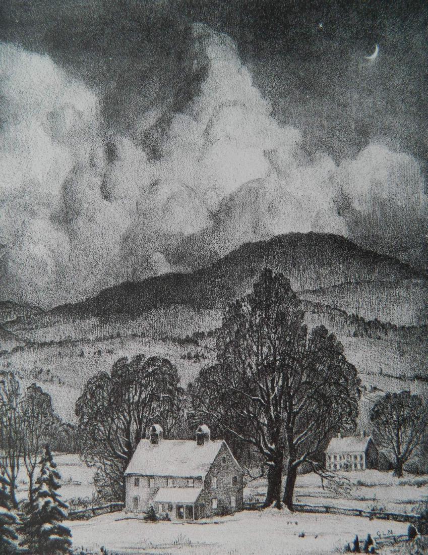 George Laurence Nelson lithograph (1 of 4)