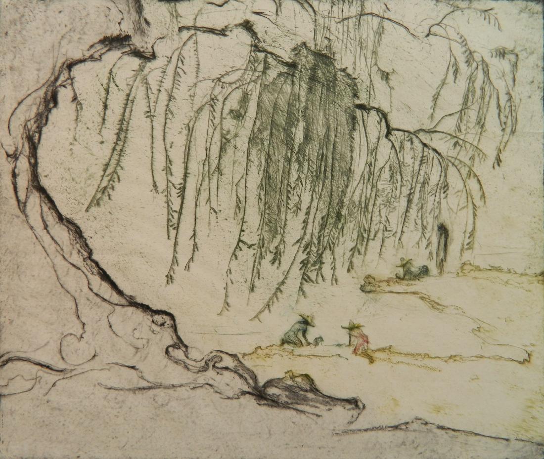 Max Pollack etching (1 of 4)