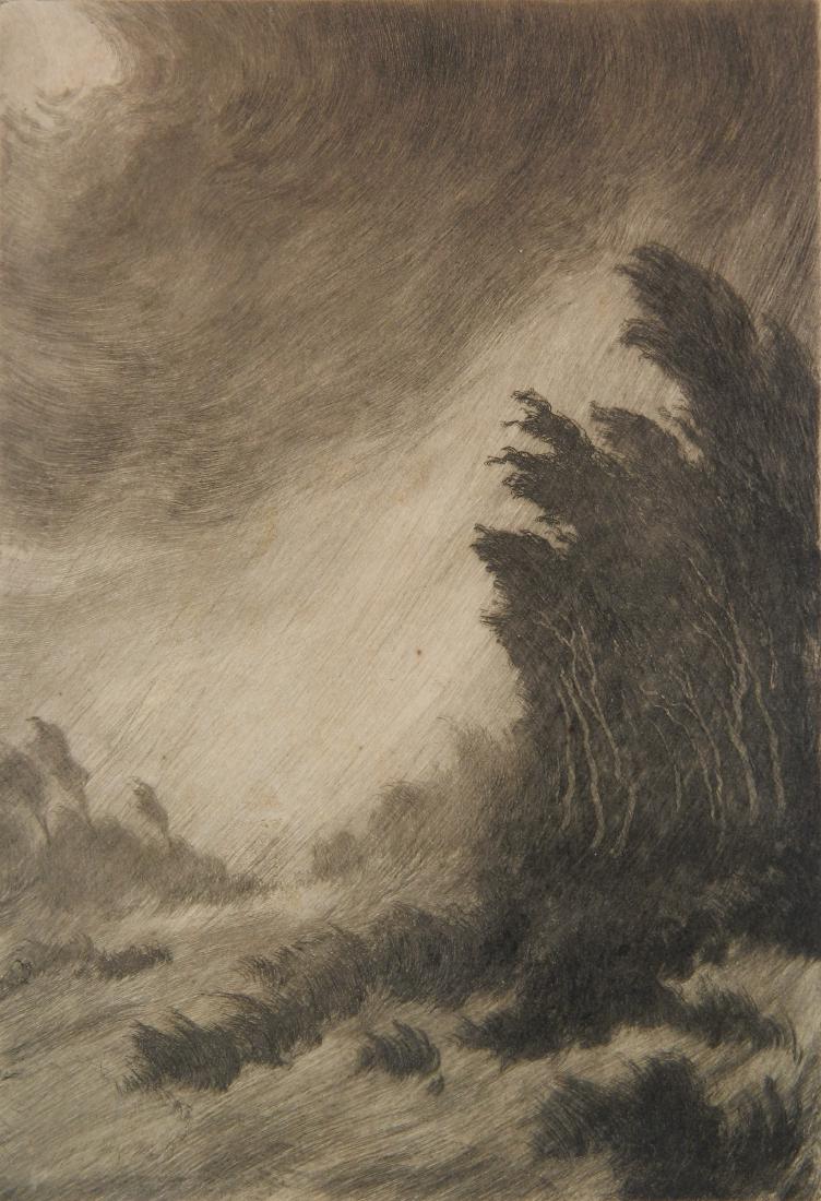 Ernest Reed etching (1 of 4)