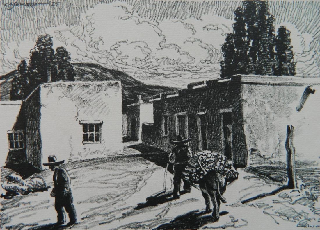 Coy A. Seward lithograph (1 of 4)