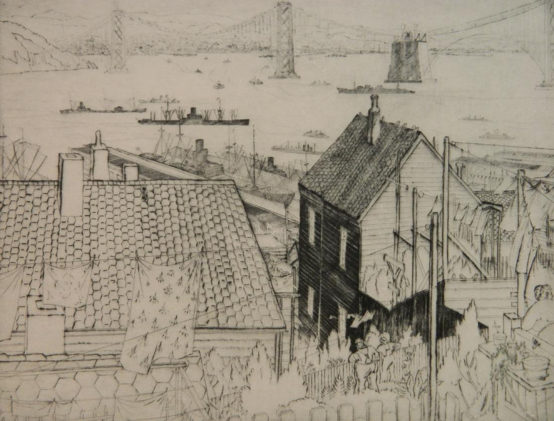 John Stoll etching (1 of 6)