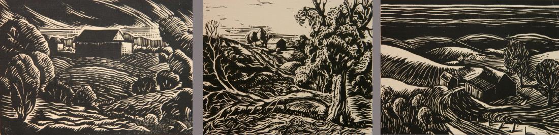 Charles Surendorf 3 linocuts (1 of 10)
