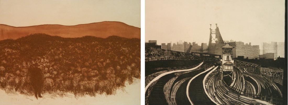 Gerson Leiber 2 etching and aquatint (1 of 7)