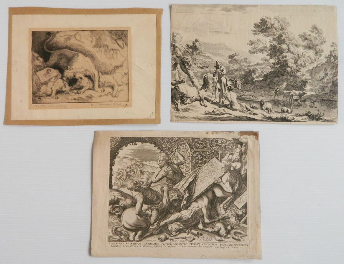 3 Old master etchings (1 of 6)