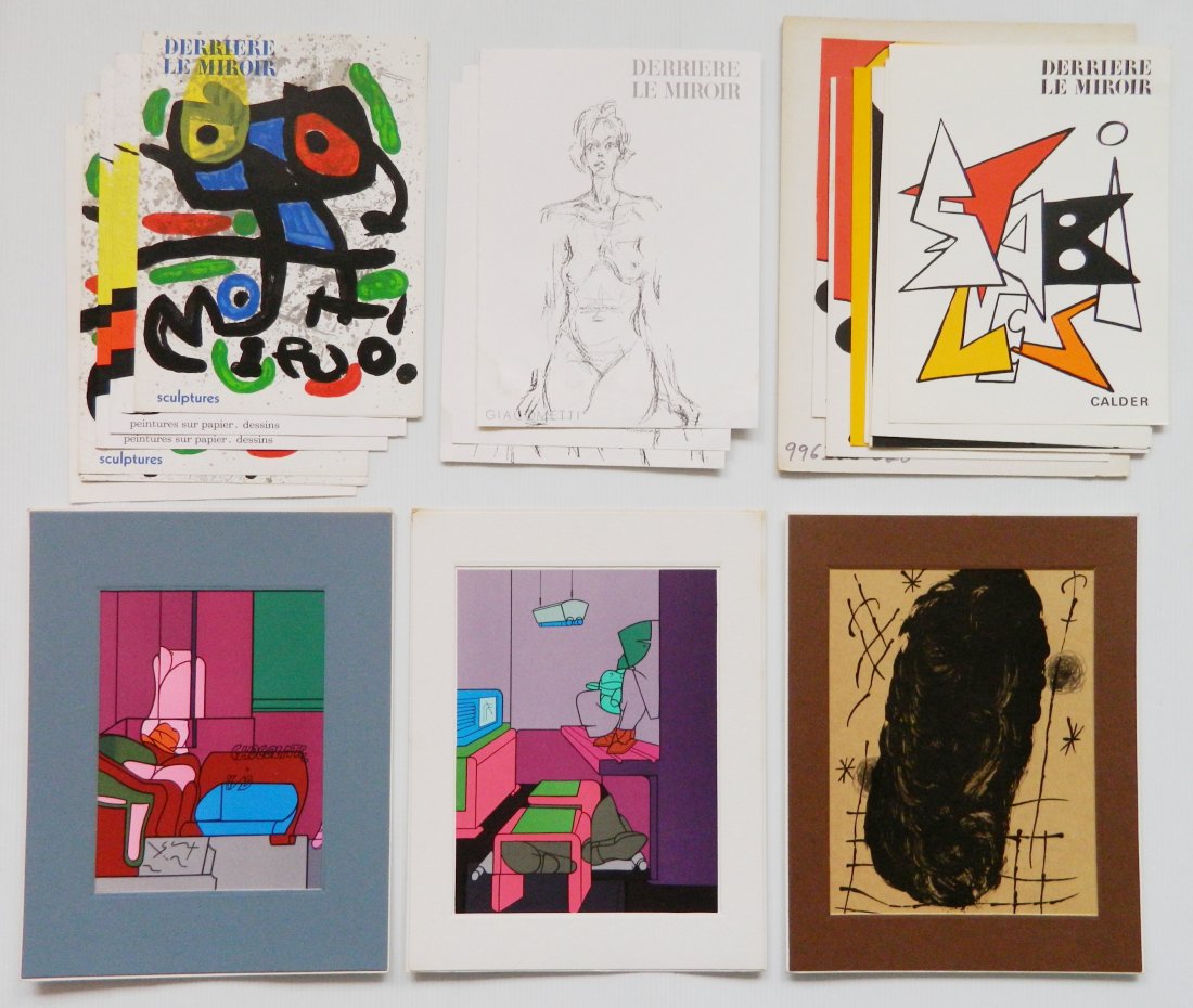 Derriere Le Miroir 18 lithographs in colors (1 of 10)