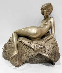 Frank Gallo - 'Awakening Beauty' - Bronze - Artist Proof: Frank Gallo, (American, b. 1933), ‘Awakening Beauty’, 14” x 18” x 12”, Bronze, Artist Proof #135/300 signed and numbered by the artist. Frank Gallo has worked primarily f