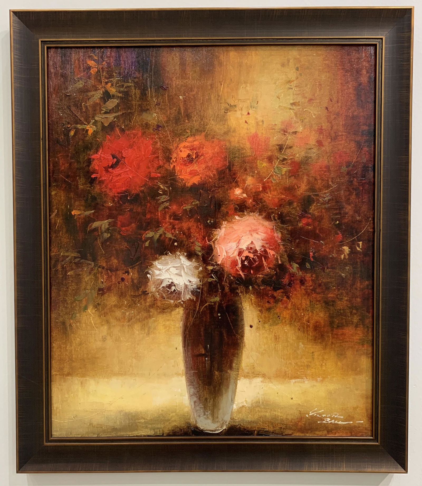 Victor Ball - 'Ruby Bouquet' - Oil on Canvas - Original (1 of 5)