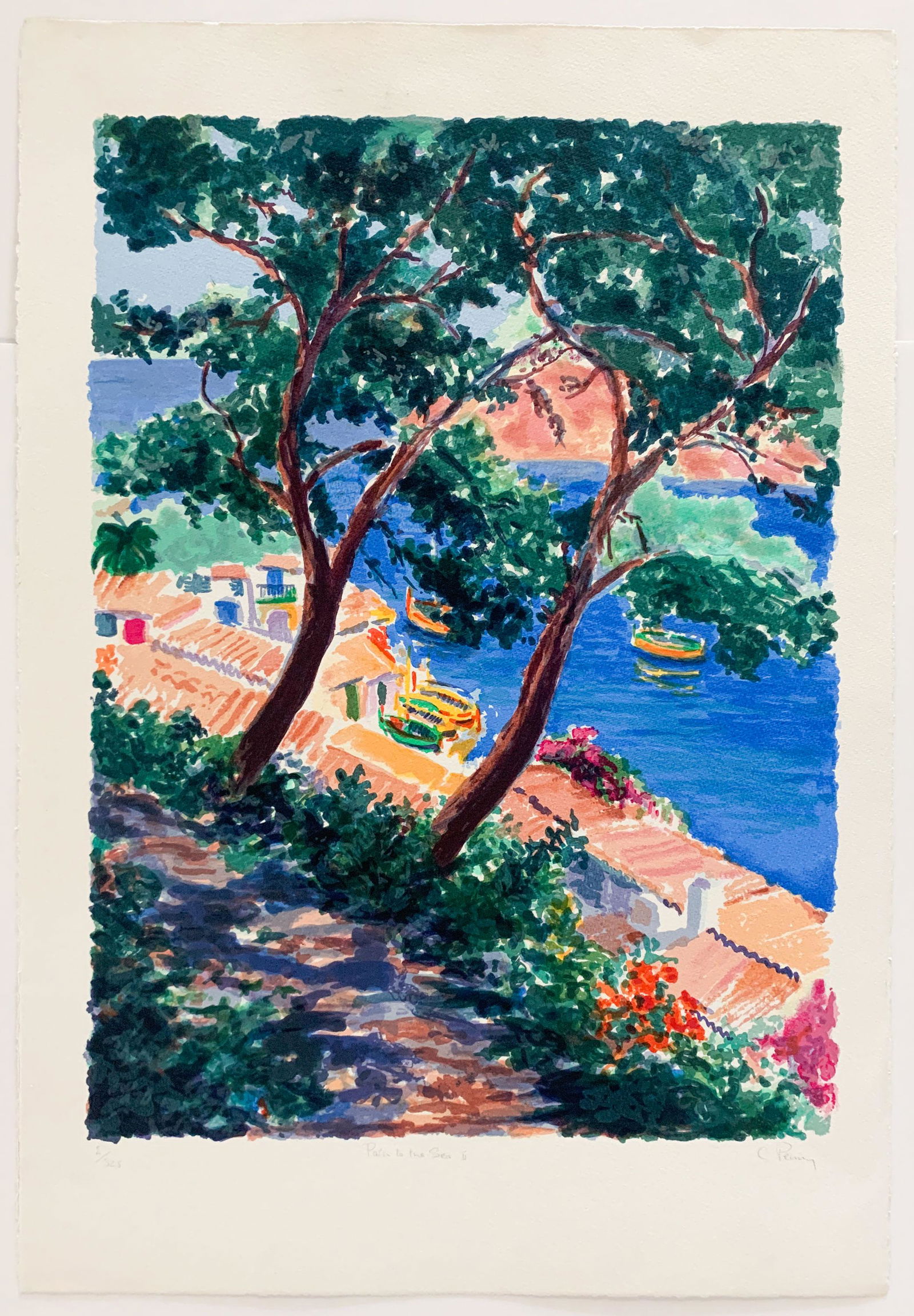 Charles Penny - 'Path to the Sea II' - Serigraph on Paper - Limited Edition (1 of 5)