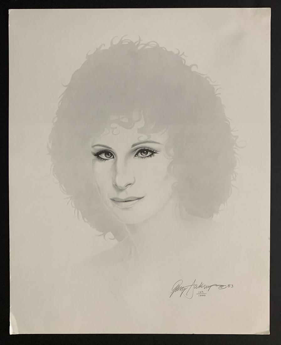 Gary Saderup ‘Barbara Streisand’ Signed & Numbered Print – 20x25 (1 of 6)