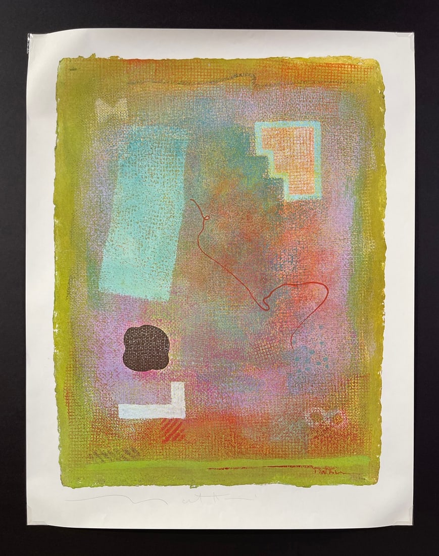 Robert Natkin ‘Unknown’ Signed Vintage Print – 22x28 (1 of 4)