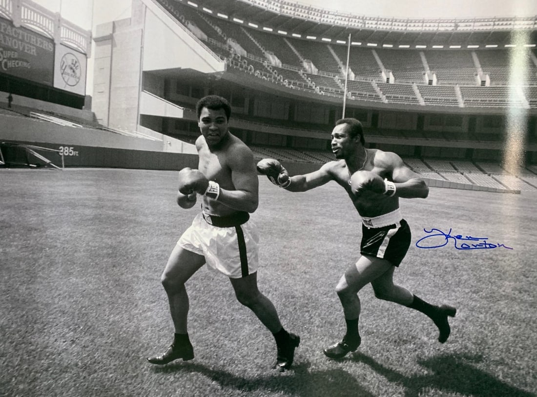 Ken Norton 'Ken Norton & Ali at Yankee Stadium 2005' Signed Photograph - 40x30 (1 of 6)