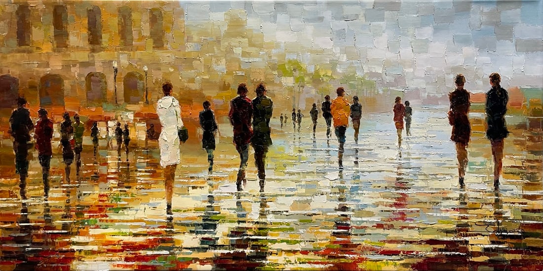 Johnson Matinee Original Signed Painting - 48x24 (1 of 4)