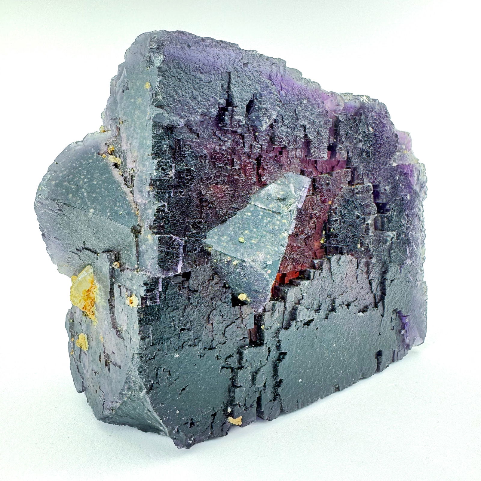 Purple Fluorite Geode  - 4.5x6x3.5 (1 of 4)
