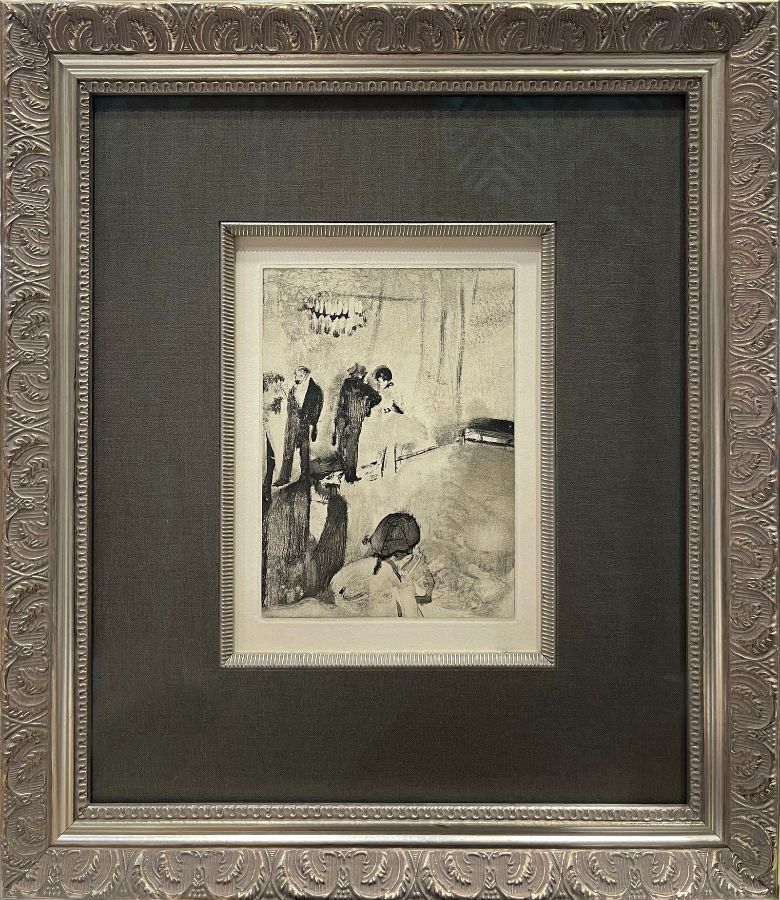 Edgar Degas 13x15 Framed Soft-Ground Etching  (1 of 6)