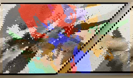Pedro Velver 49x28.5 Framed Original Signed Painting: Artist: Pedro Velver (b. 1970-) Spanish Title: Spiritual Journey Medium: Oil on primed burlap canvas Canvas Size: 45.5 w x 25.25 h Frame Size: 49 w x 28.5 h Type: Original Signature: